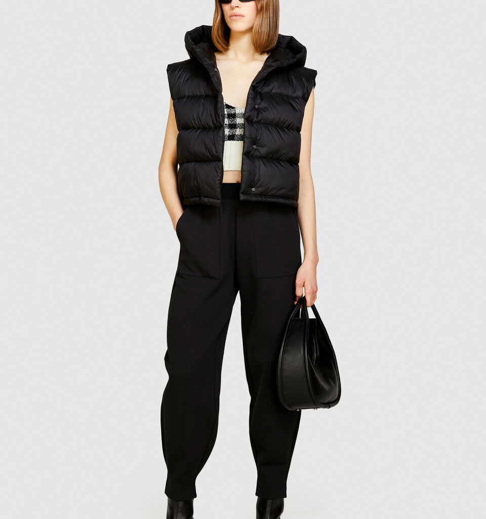 Technical joggers - women's joggers - Black | Sisley image number 1